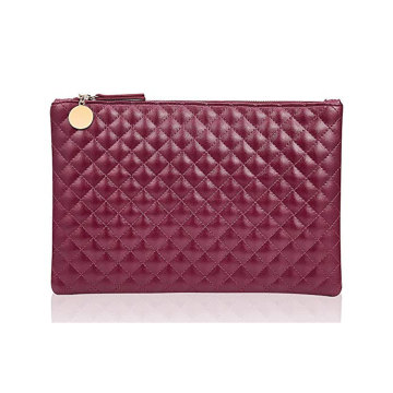 Lady Plain Clear Envelope Clutch Bag