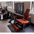 Commercial seated leg extension curl attachment machine