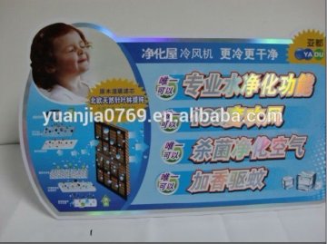 large printed acylic promotion shopping use board