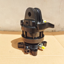 Hydraulic Log Loading Crane Grapple Rotator Forestry Excavator Rotator