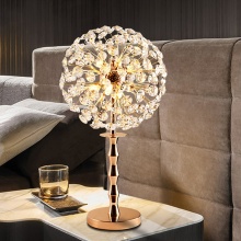 HandMade K9 Crystal Luxury Table Lamp for Home & Hotel Decor