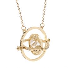 Top Selling Film Gold Plated Harry Potter Time Turner Necklace