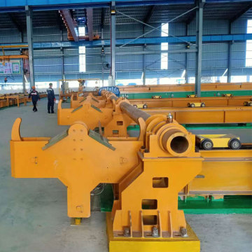 Hydraulic overturn cover mould machine