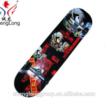 PU wheels Chinese maple skateboard