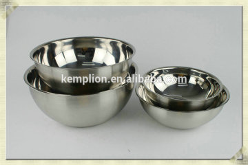 hot sale kitchen stainless steel mixing bowl /cookware set/salad bowl //tableware set
