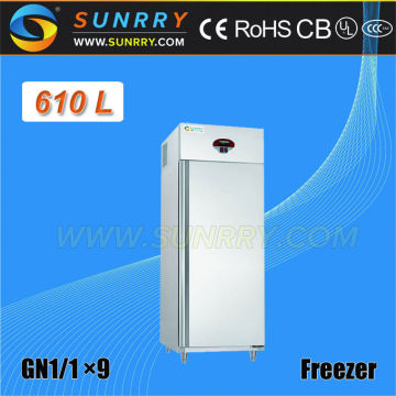 Commercial high quality stainless steel individual quick freezing freezer on wheels GN pan Refrigerated Cabinet