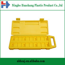 plastic PP toolbox /custom plastic toolbox, mechanical folding portable tool box