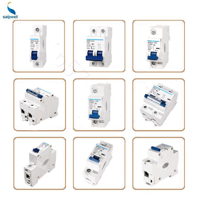 SAIP/SAIPWELL Hot Sales DC RoHS certificated Breaker Mccb