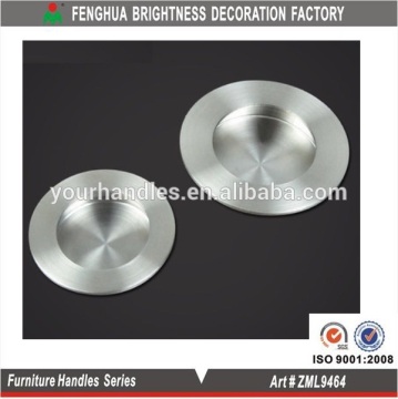 Zinc alloy round wooden door knobs