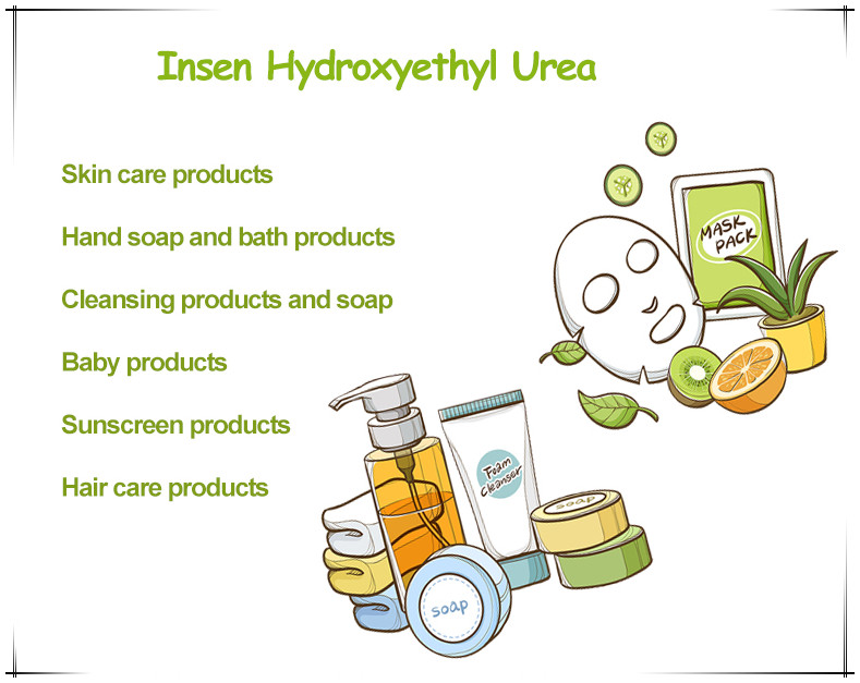 Insen Hot Sale Moisturizing Function Hydroxyethyl Urea