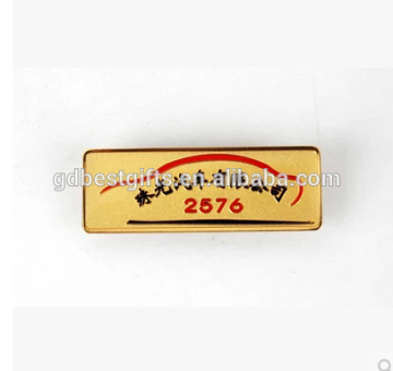 custom magnetic name badge/cap badge/emblem badge