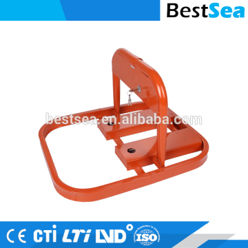 Parking space lock for car, orange parking lock device