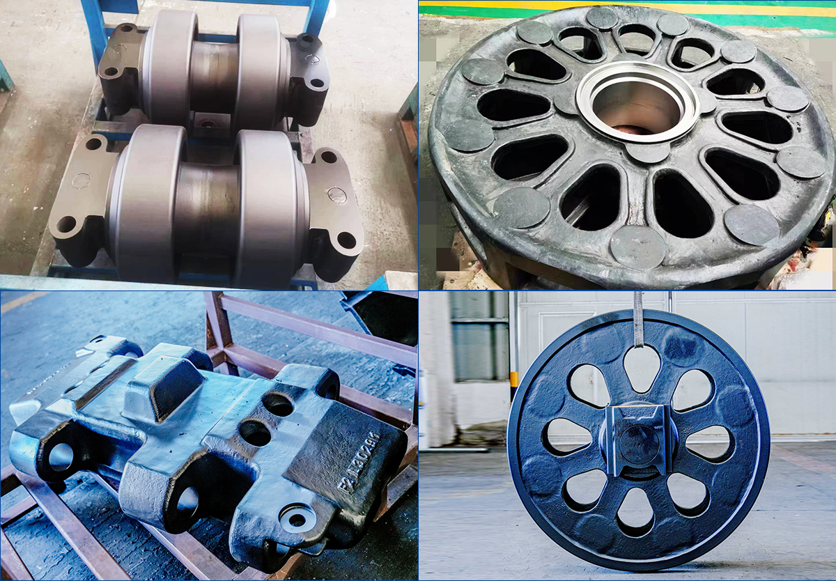 EX3600 track assy sprocket idler track roller EX3600 track assy sprocket idler track roller