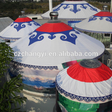 Ecotypic Outdoor Sight-seeing Mongolian Tent, Luxury Yurt With Chairs&Desks                        
                                                Quality Choice