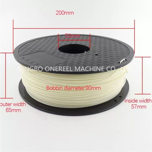 Lege 3D -filament plastic spoel voor 3D -printen