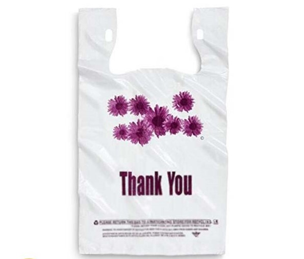 Poly Plastic T Shirt Bag