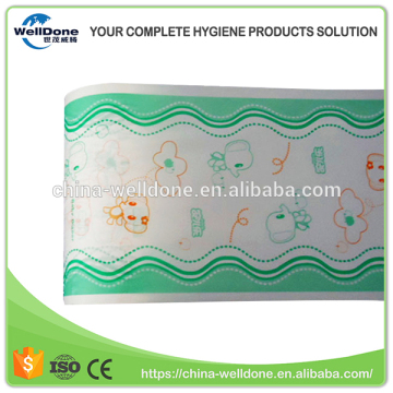 Hot sale PE stretch film for baby diaper