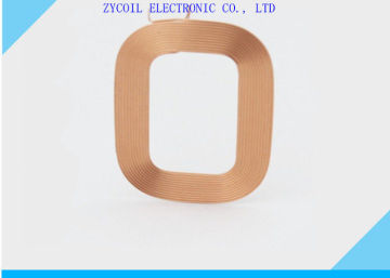 Qi Wireless Power Charging Coil For Iphone 5 , Copper Receiver Coil