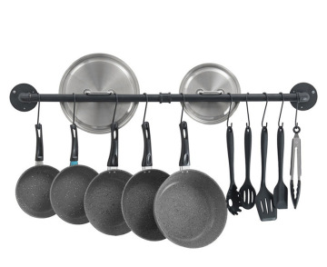 Black Kitchen Rack Storage Holder Organizer Rack