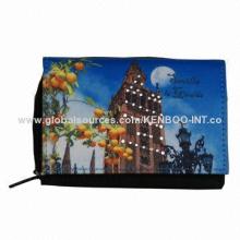 Fashionable Print Wallet for Coins, 11.5x8cm Size