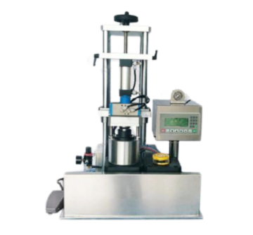 Semi-automatic reciprocating vacuum capping machine