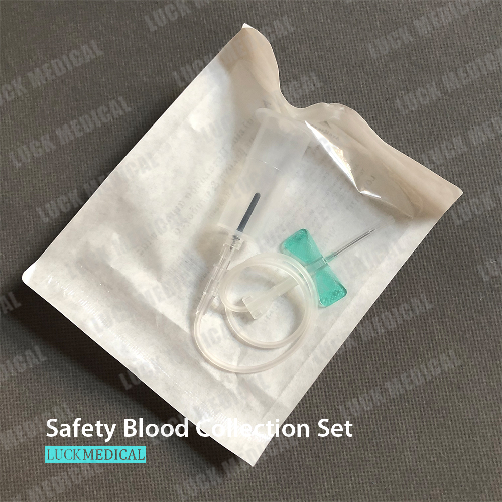 Safety Winged Blood Collection Set