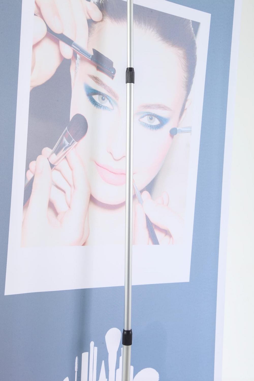 Customized polyester roll screen retractable banner stand