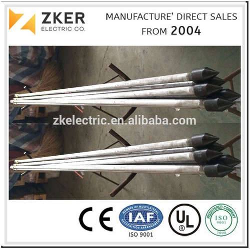 2021 Exporter Galvanized earth rod for lightning protection