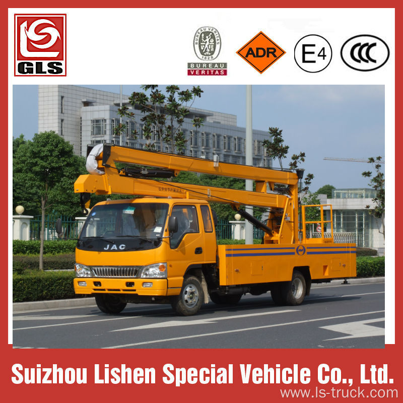 Cheap 14m bucket truck for street lamp maintenance