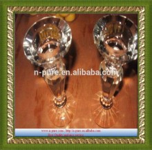 customized tall crystal candle holder,crystal tealight candle holder