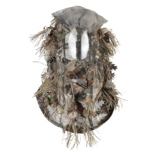 3D Bionic Leaf Camouflage Hood Hat for Unisex Outdoor Hunting