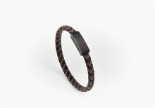 Magnetic Clasp Braided Leather Bracelets