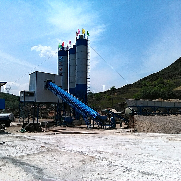 60m3 advanced concrete batching plant