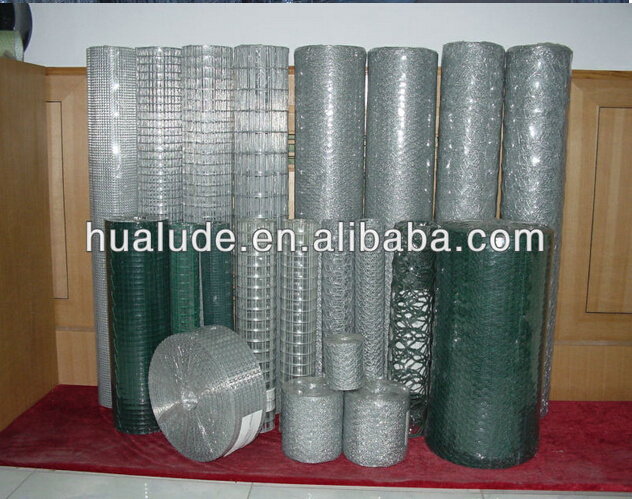 Construction wire mesh used 1x1 galvanized wire welded wire mesh