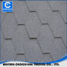 Mosaic asphalt roofing shingles