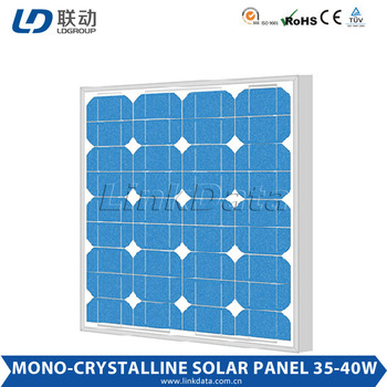 Linkdata Mono-Crystalline 40W Solar Panel