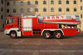 Carro de combate a incêndio de qualidade superior Bomba de bombeiros Caminhões de fogo de HOWO Chassis