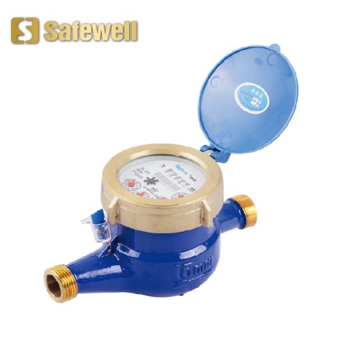Rotary Wing Dry Water Meters with Copper Cover