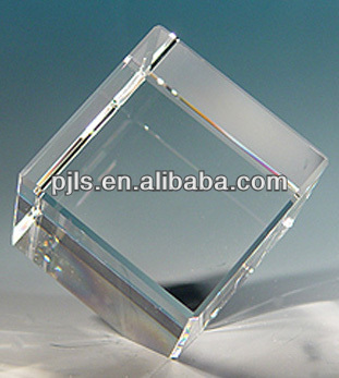 Glass Cube, Blank crystal cube For Communion Gifts