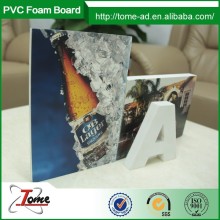 silk-screen printing plastic pvc foam board for indoor decoration