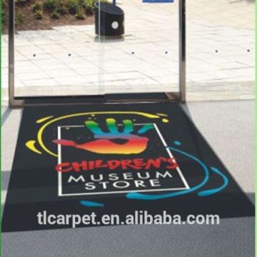 Floor Poster Logo Mats, Rubber Backing Floormat, Nylon Surface Carpet, Logo Mat, Doormat 001