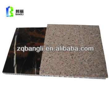 bathroom wall board marble aluminum honeycomb composite panel with honeycomb core