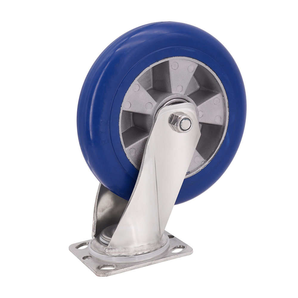 8 Inch Swivel Stainless Steel Caster Wheel