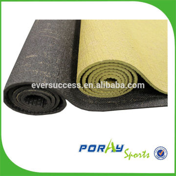 wholesale organic Jute yoga mat