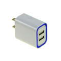 12w mobile phone Charger White Usb wall charger