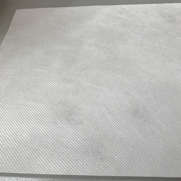 Λευκό πολυεστέρα Pet Spunbond Nonwoven Fabric