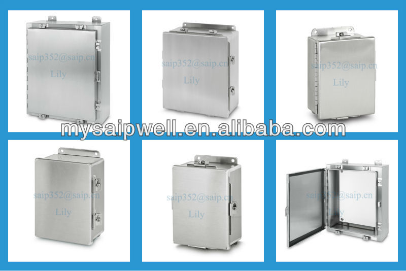 SAIPWELL Stainless Steel waterproof IP66 Stainless Steel Cabinet