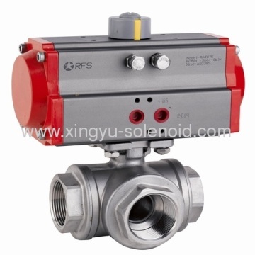 Pneumatic Femal Thread 3way Ball Valve?