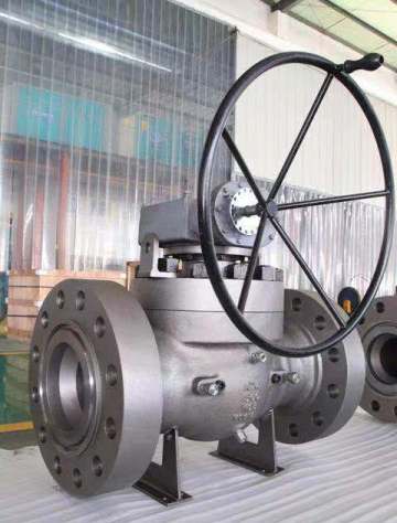 Top Entry Trunnion Ball Valve