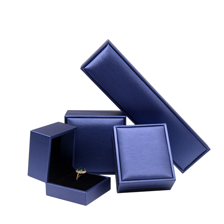 Custom Top Grade Luxury Pu Leather Decoration & Gift Use Jewelry Box For Ring Necklace Bracelet Earring